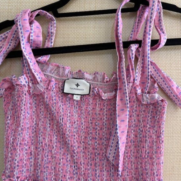 Tuckernuck x Cameran Eubanks Wimberly Love Letters Chalmers Midi Dress, Small - Picture 4 of 4